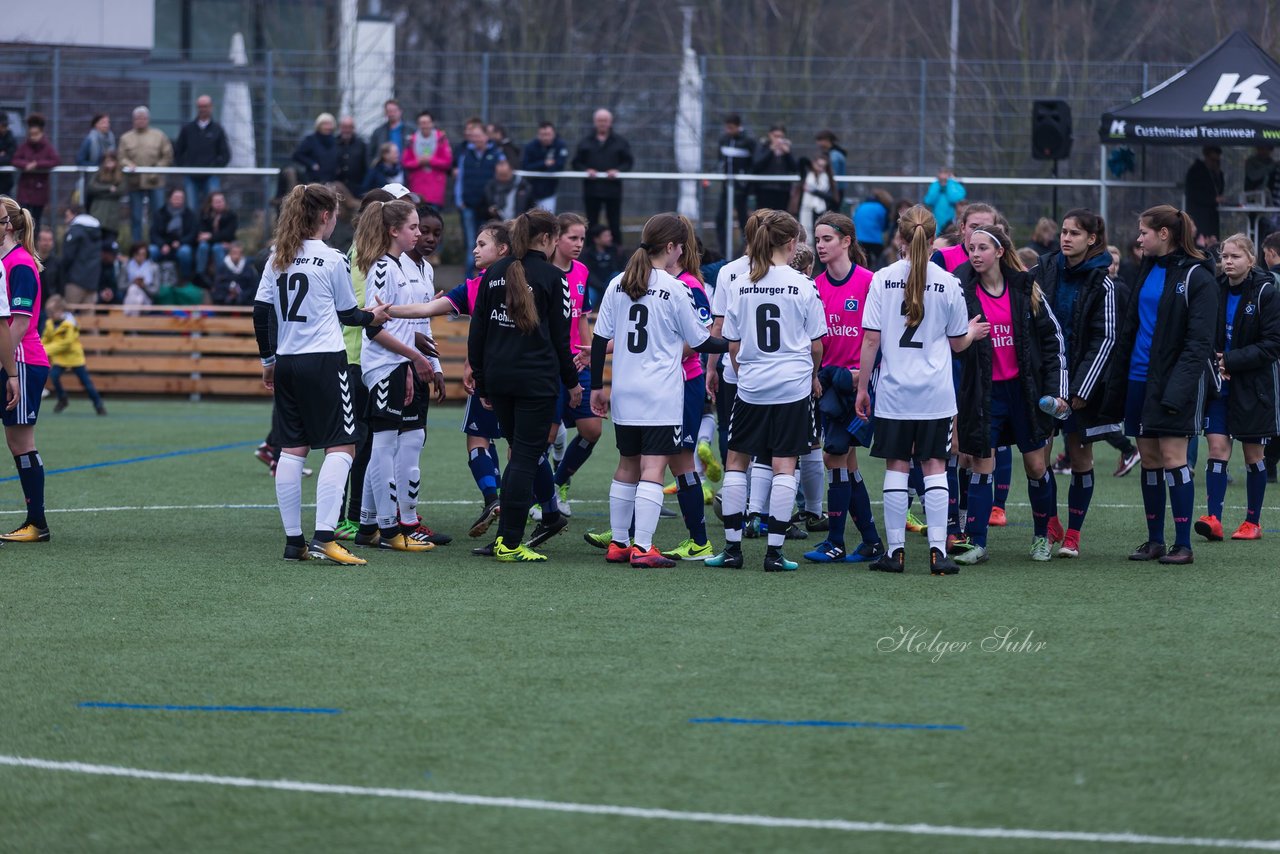 Bild 401 - B-Juniorinnen Harburger TB - HSV : Ergebnis: 1:3